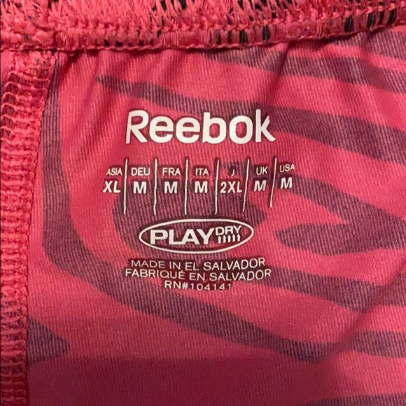 Reebok Zeebra Spandex Shorts S - Picture 3 of 3
